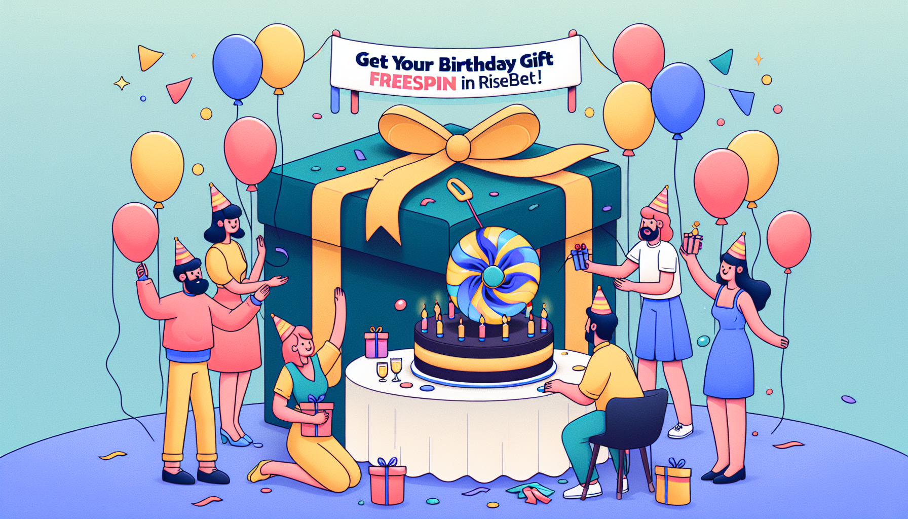 Risebet’te Doğum Gününüzde Hediye Freespin Alın!